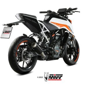 Mivv Slipon MK3 Svart KTM 390 Duke 2021-2023