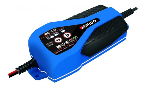 Shido DC1 batteriladdare för bil och motorcykel